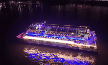 Swastik-Sunset-cruise-goa-Evening-aerial-view