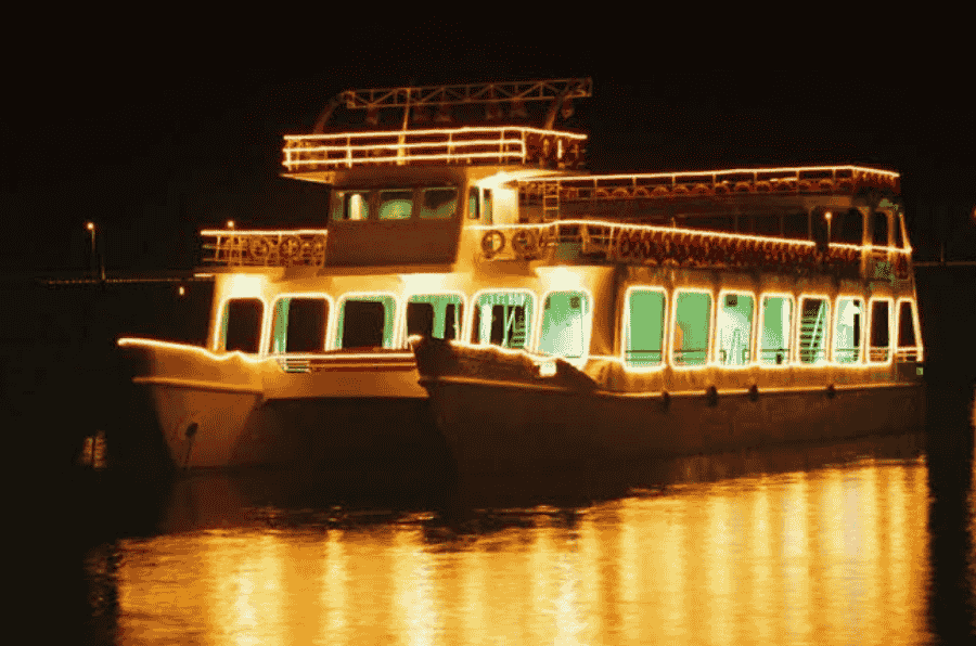 princessa-dinner-cruise-goa-night-view